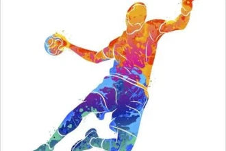 Handball training for children