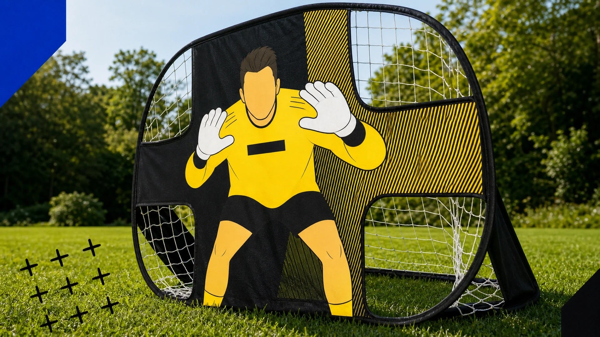 Children's football goal in your garden