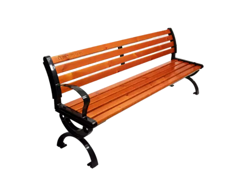 Tennis bench with backrest - 180 cm