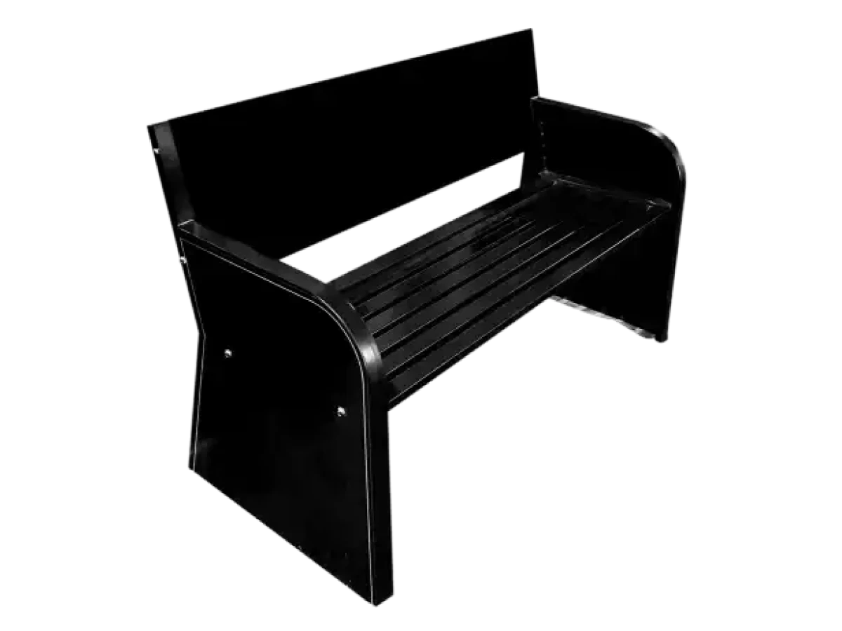 Advertising Tennis Court Bench – Steel