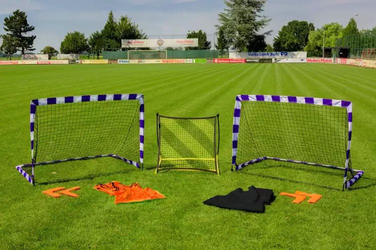 Mini handball terrain kit with sports bag