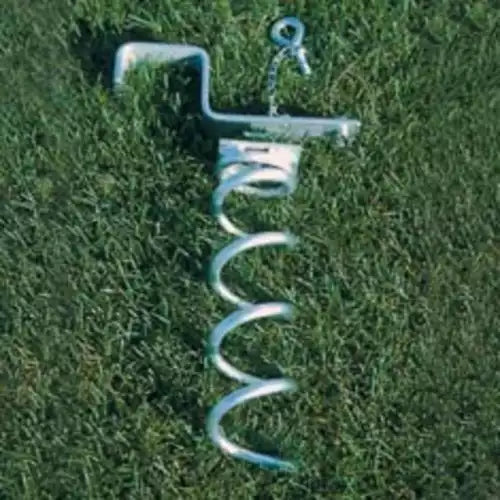 Anchoring system for 5-a-side portable football goal