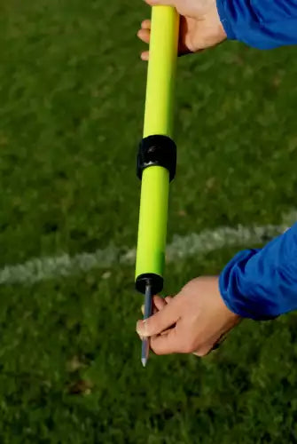 Set of 6 Telescopic slalom poles - 91cm to 172cm