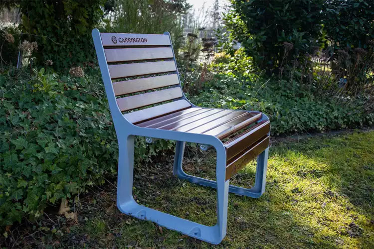 Premium tennis chair with backrest