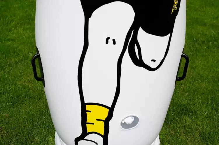 Opblaasbare rugbypop - 1.85m