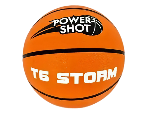 Set of 5 basketballs size 6 with free pump and storage bag