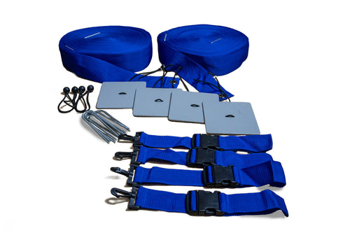 Boundary Lines for beach football pitch - 37m x 28m with 6 sand anchors