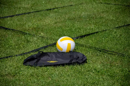 Complete volleyball set for 4 persons with carry bag
