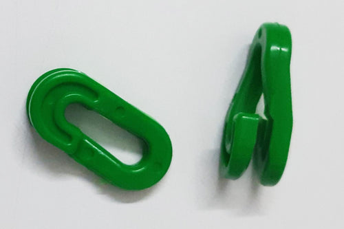 Football net hooks set of 10 green