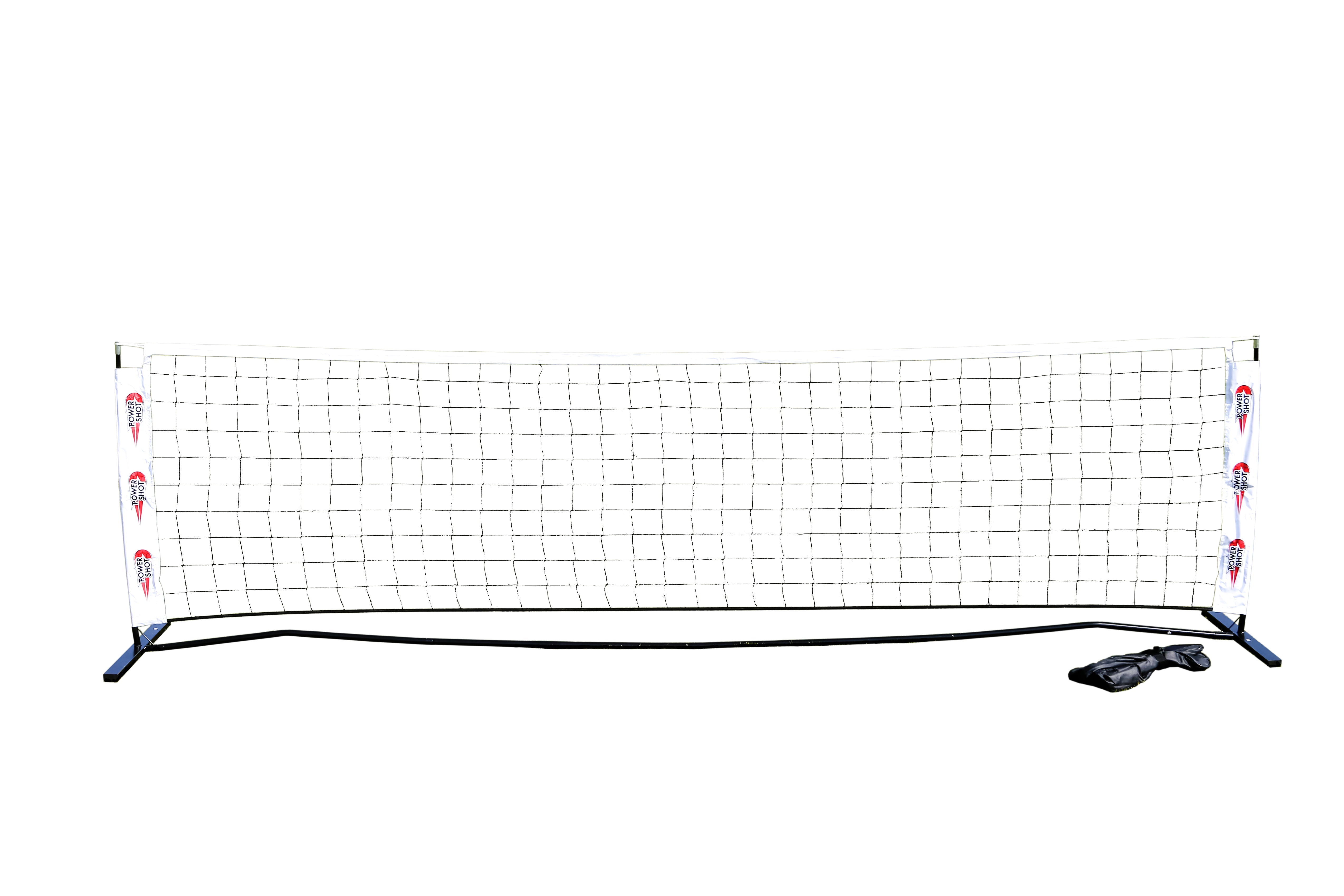 Steel tennis ball net - 4m x 1.1m (with carry bag)