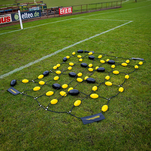 Floor deflector for goalkeeper - 275cm x 185cm with anchors and bag