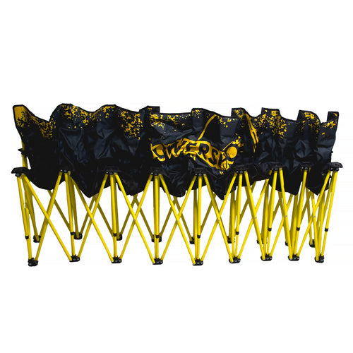 8-seater folding bench