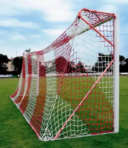 Transportable professional 11-a-side football goal aluminium - 7.32m x 2.44m with net