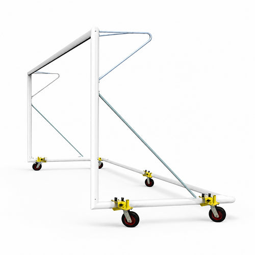 Self ballasted transportable 8 a side football goal - 6m x 2.10m