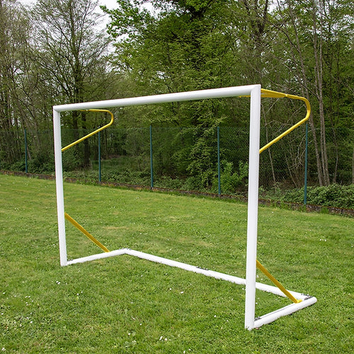 5 a side football goal transportable aluminium - 3 m x 2 m