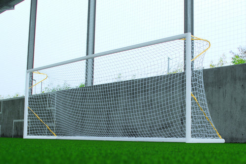 Transportable aluminium 8-a-side football goal - 6m x 2.1m