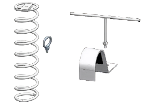 Spiral Steel Ground Anchor for Portable Football Goals