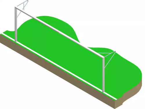8-a-side Transportable Football Goal - 6m x 2.1m