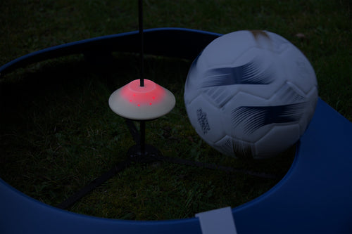 Kit of 3 foot golf targets with lights
