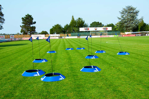 Kit of 10 foot golf targets with lights