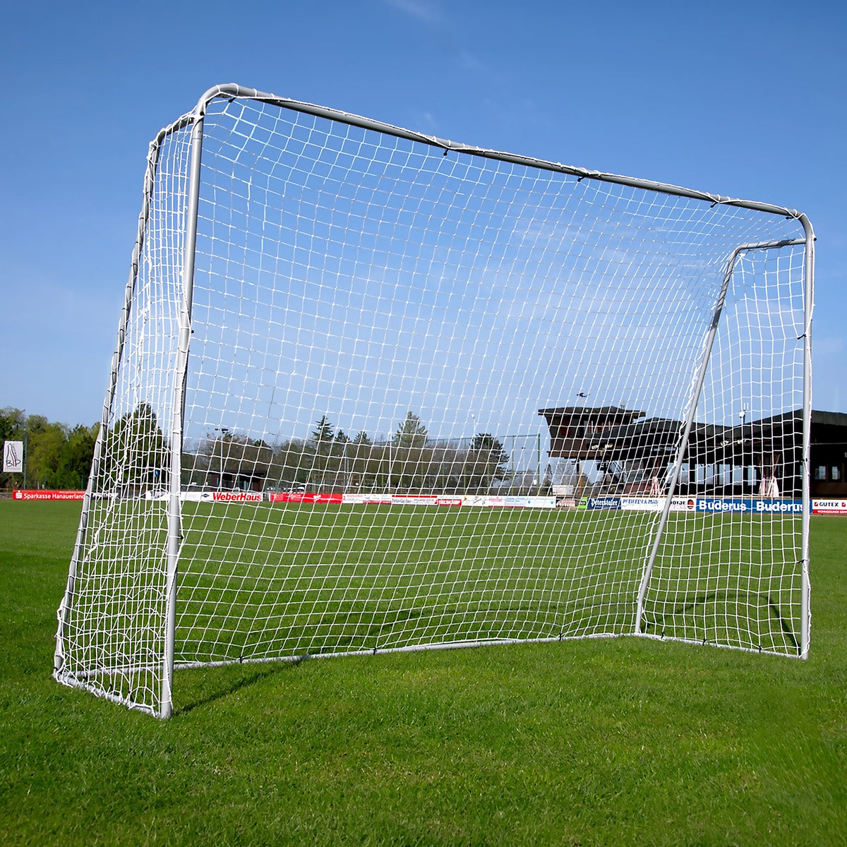 Steel Football Goal with Shooting wall - 3m x 2m Powershot