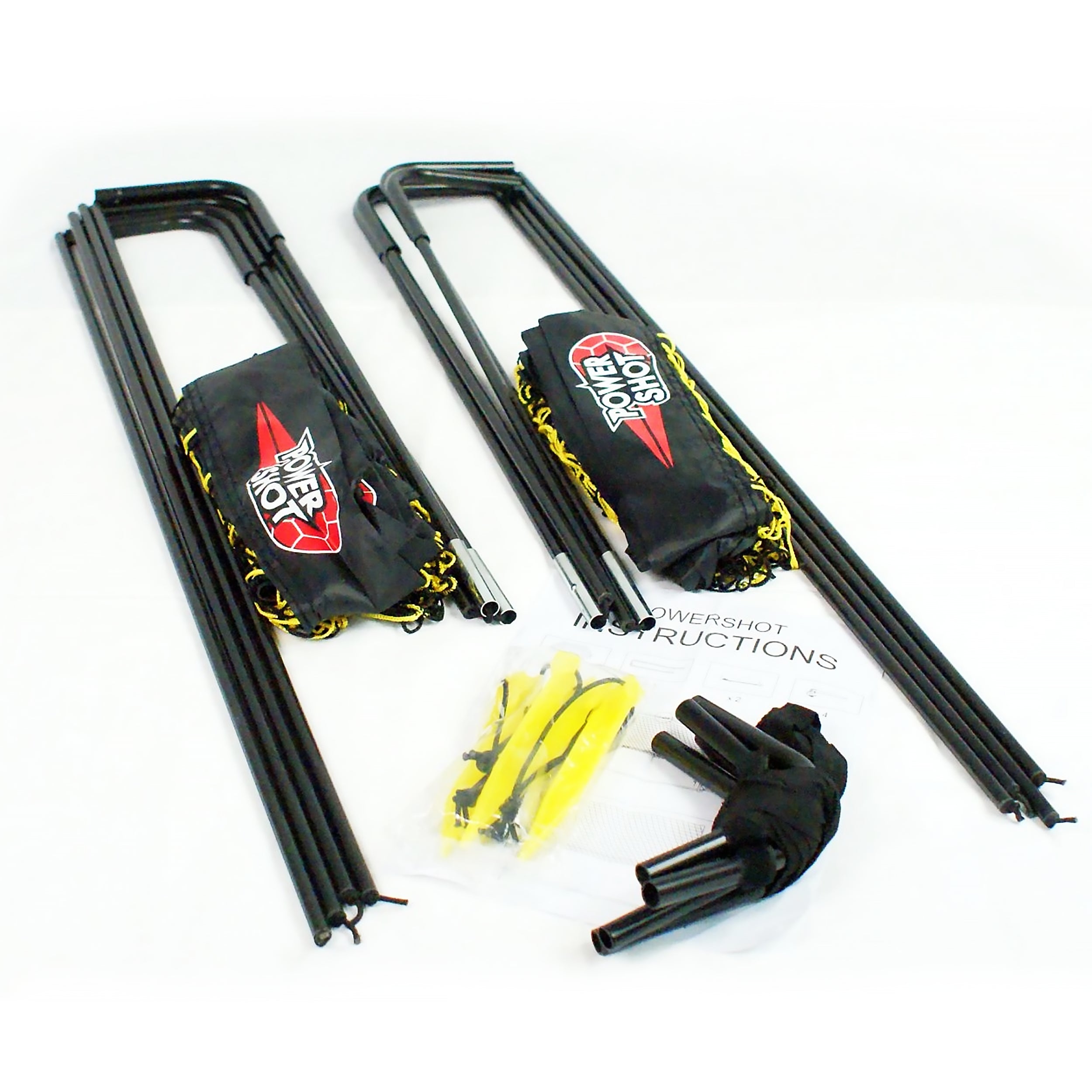 Pair of pop up goals - 1,2m x 0,9m (4' x 3')