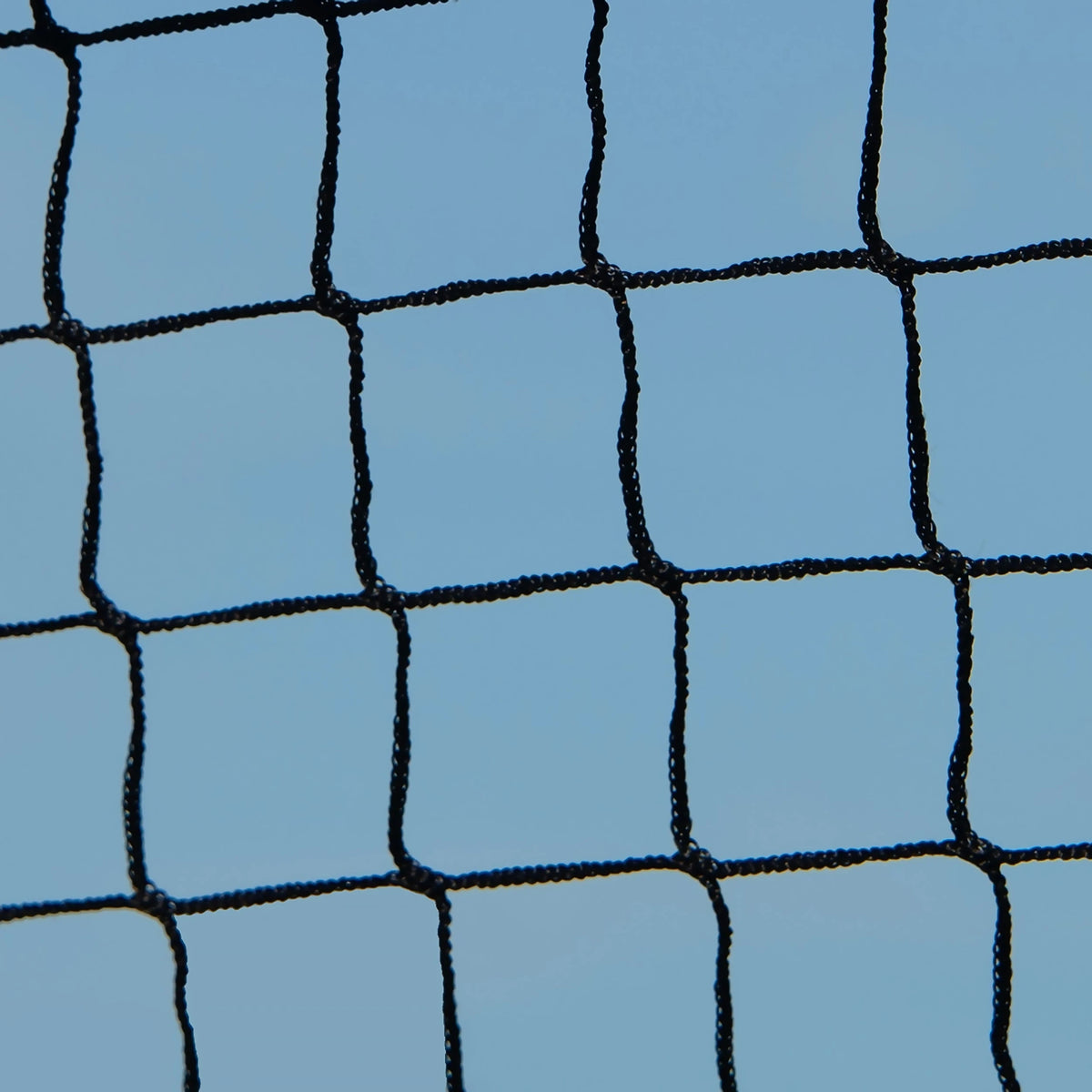 Pair of Football goals - 1.8m x 1.2m - uPVC black Powershot