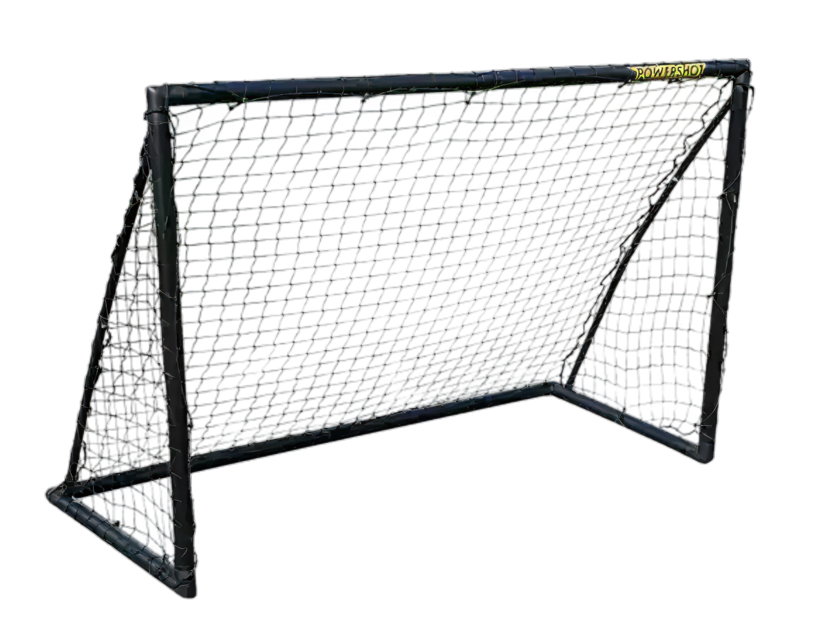 Football goal - 1.8m x 1.2m - uPVC black