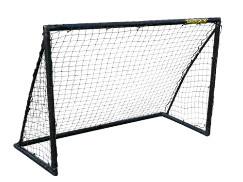Pair of Football goals - 1.8m x 1.2m - uPVC black