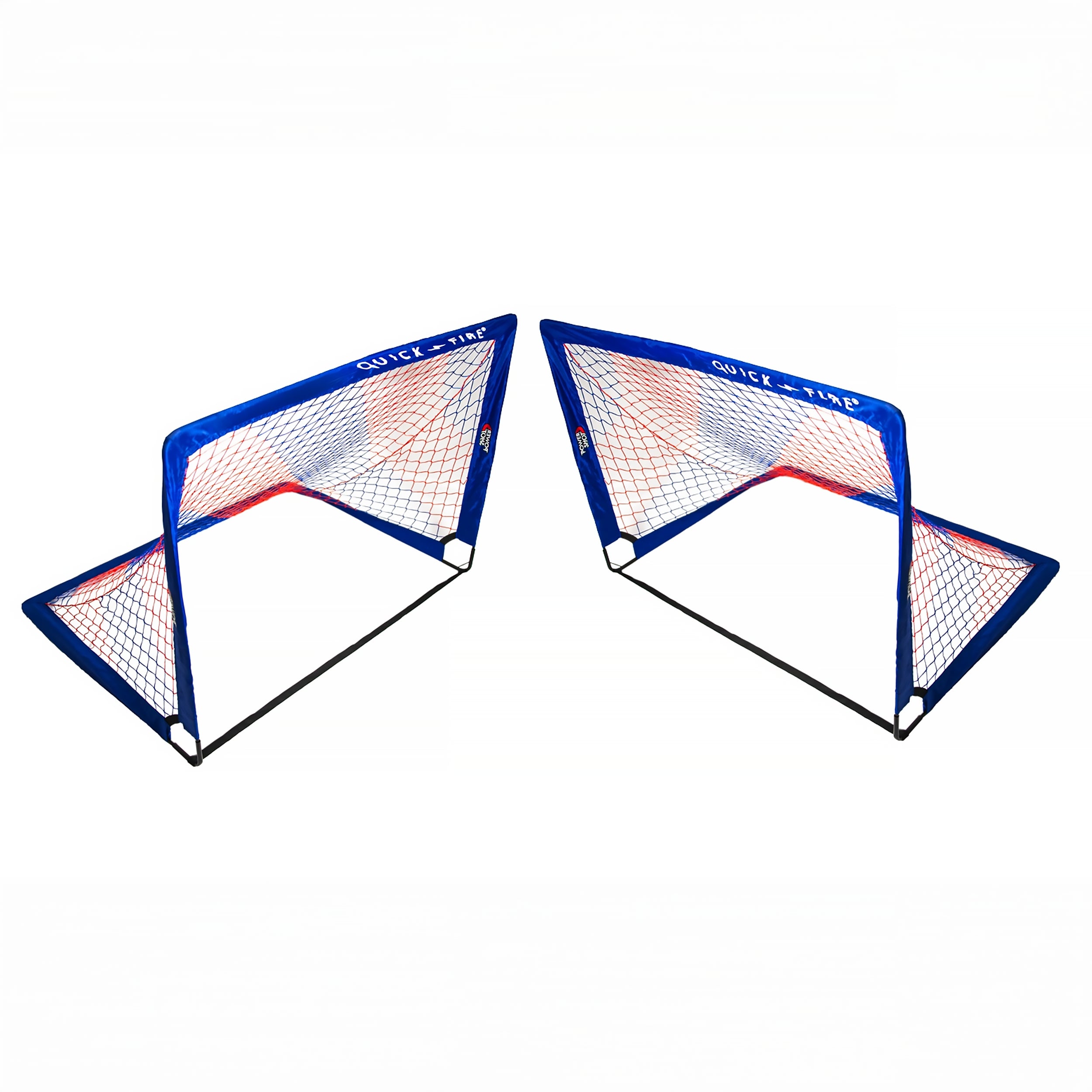 Pair of pop up goals - 1,2m x 0,9m (4' x 3')