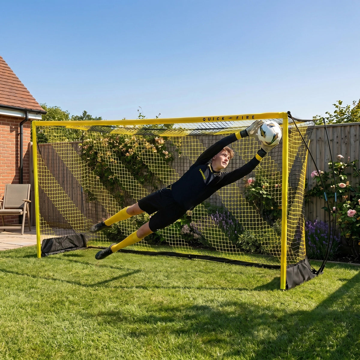 QuickFire® zelfverankerd doel - 3.6m x 1.8m