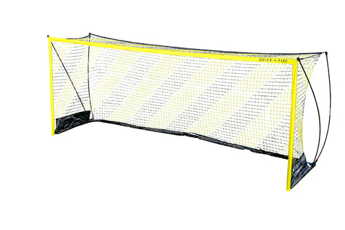 QuickFire Self-weighted goal - 7.3m x 2.4m with rebound net conversion