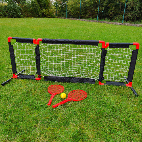 2 in 1 football goal and tennis net