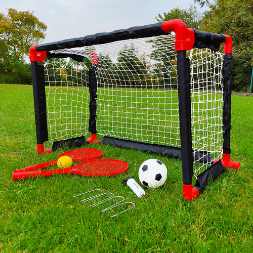 2 in 1 football goal and tennis net