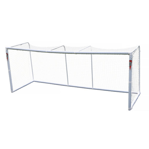 STADIUM Modular football goal - 4m x 1.5m and 3m x 1.5m - uPVC - White