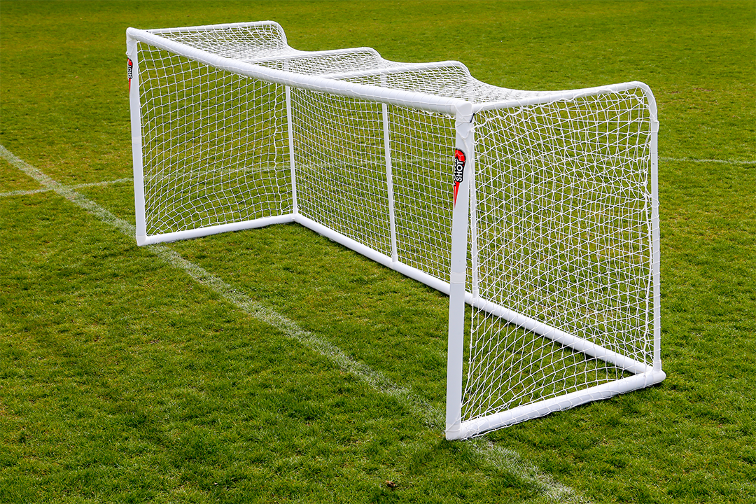Modular football goal uPVC - 4m x 1.5m and 3m x 1.5m