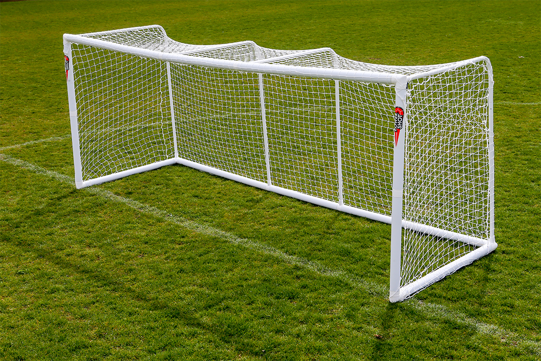 Modular football goal uPVC - 4m x 1.5m and 3m x 1.5m