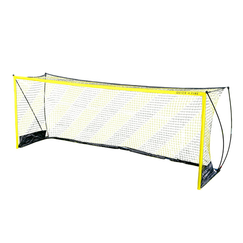 QuickFire Self-weighted goal - 7.3m x 2.4m with rebound net conversion
