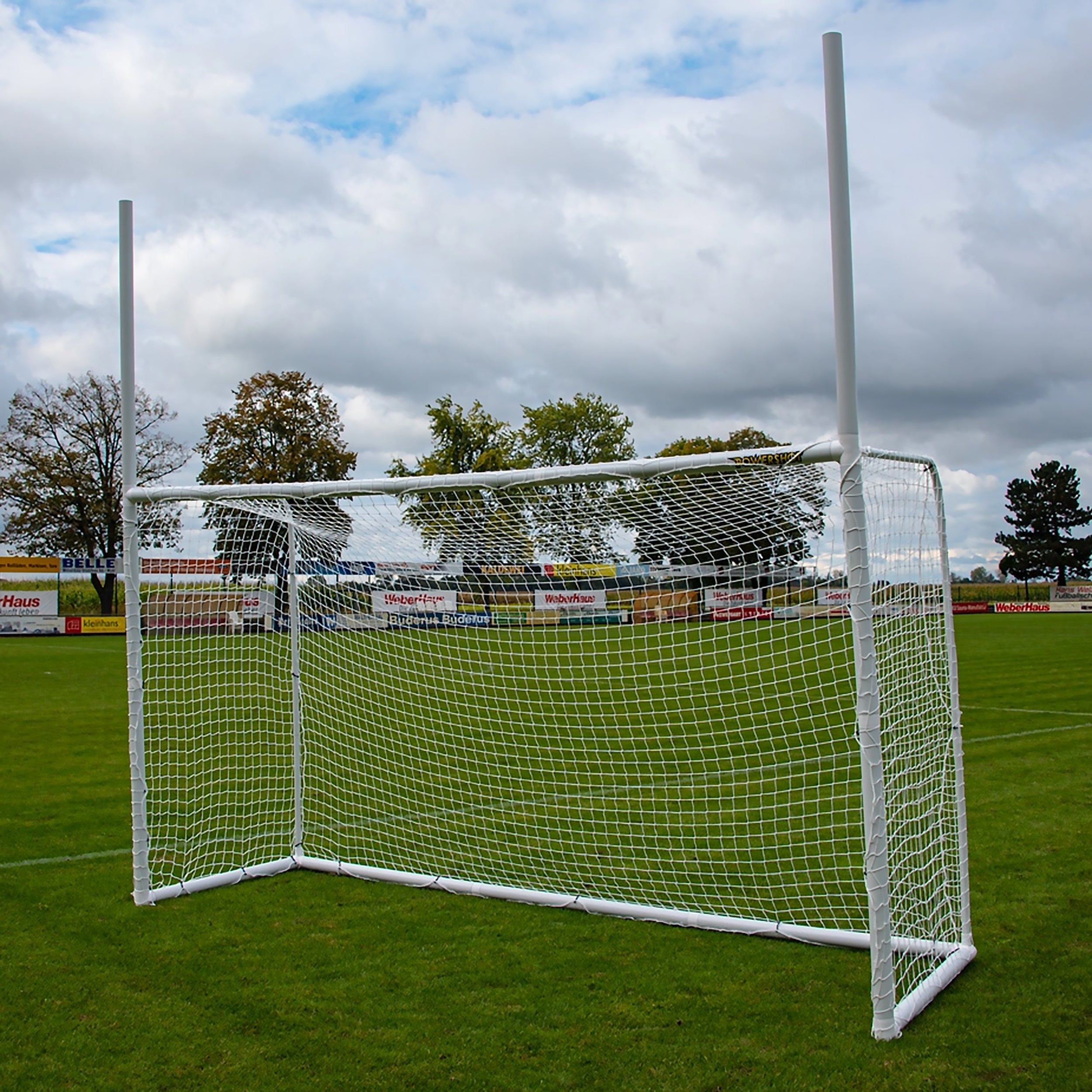 2 in 1 football and rugby goal - 3.6m x 2m