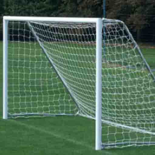 Football net white - 5m x 2m x 1m x 1m - 3mm
