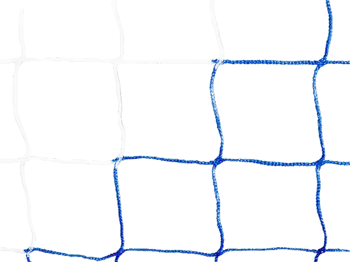 Football net - 6m x 2.1m x 0.8m x 1.6m - 3mm