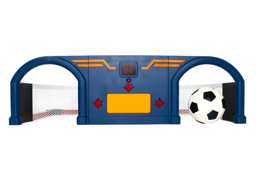 Football trainer with electronic LED target