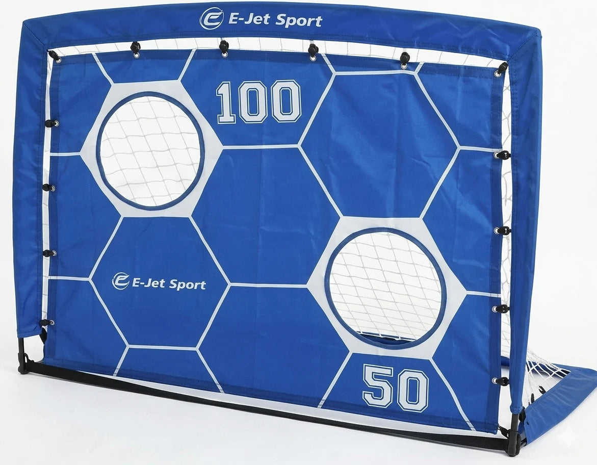 Rapid 2-in-1-voetbaldoel met trainingsdoel voor voetbal