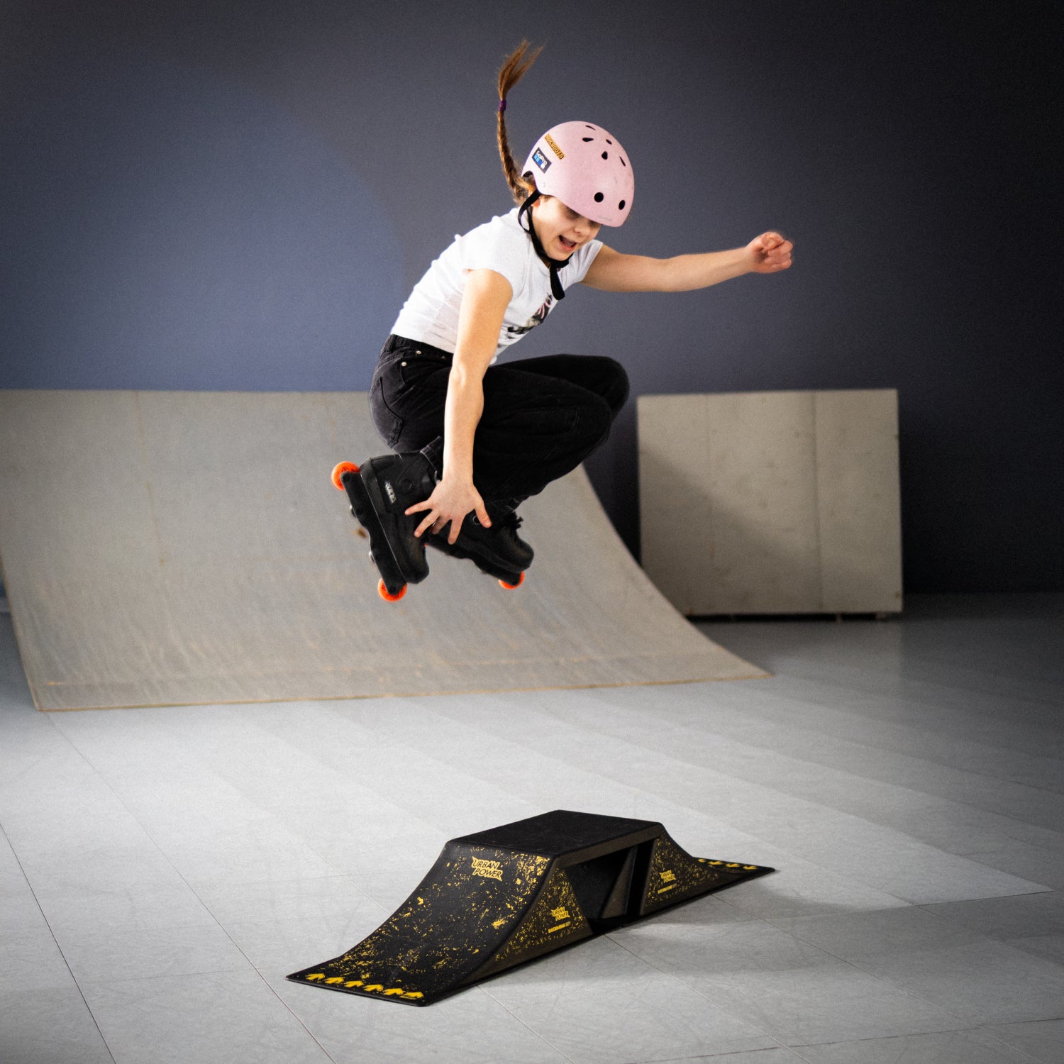 Double skateboard ramp - 3 configurations