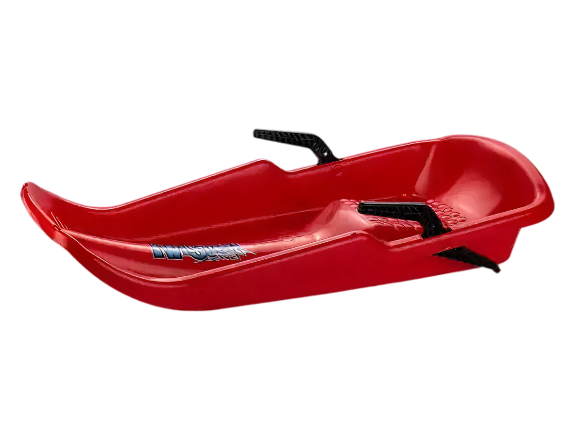 Twister Children's Speed Sled with Hand Brakes and Tow Rope