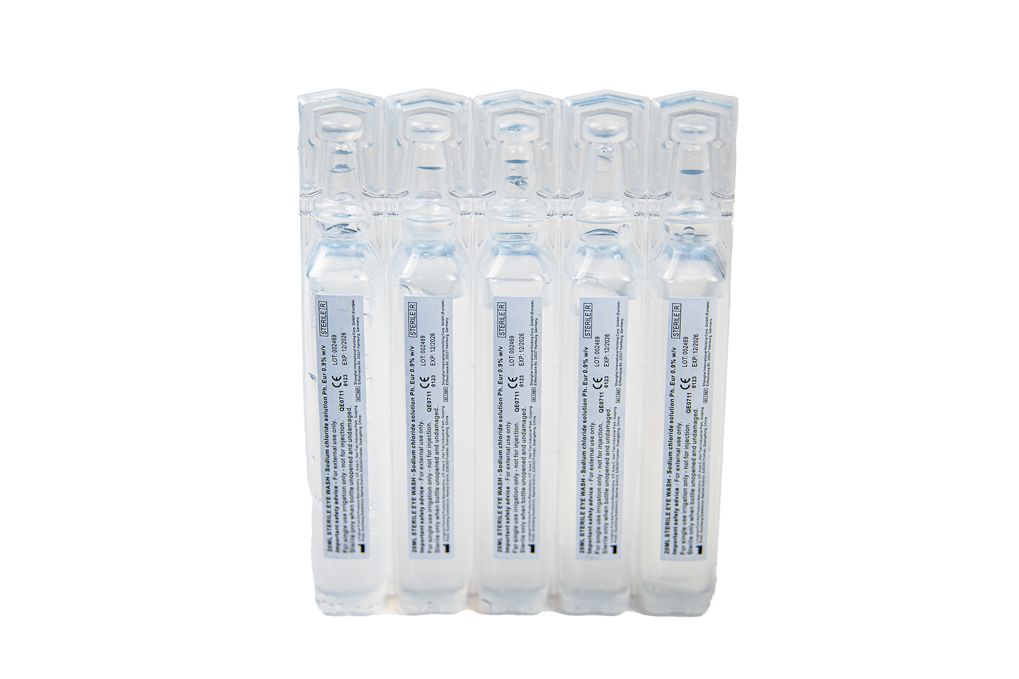 Eye wash pods - 20ml (pack of 5)