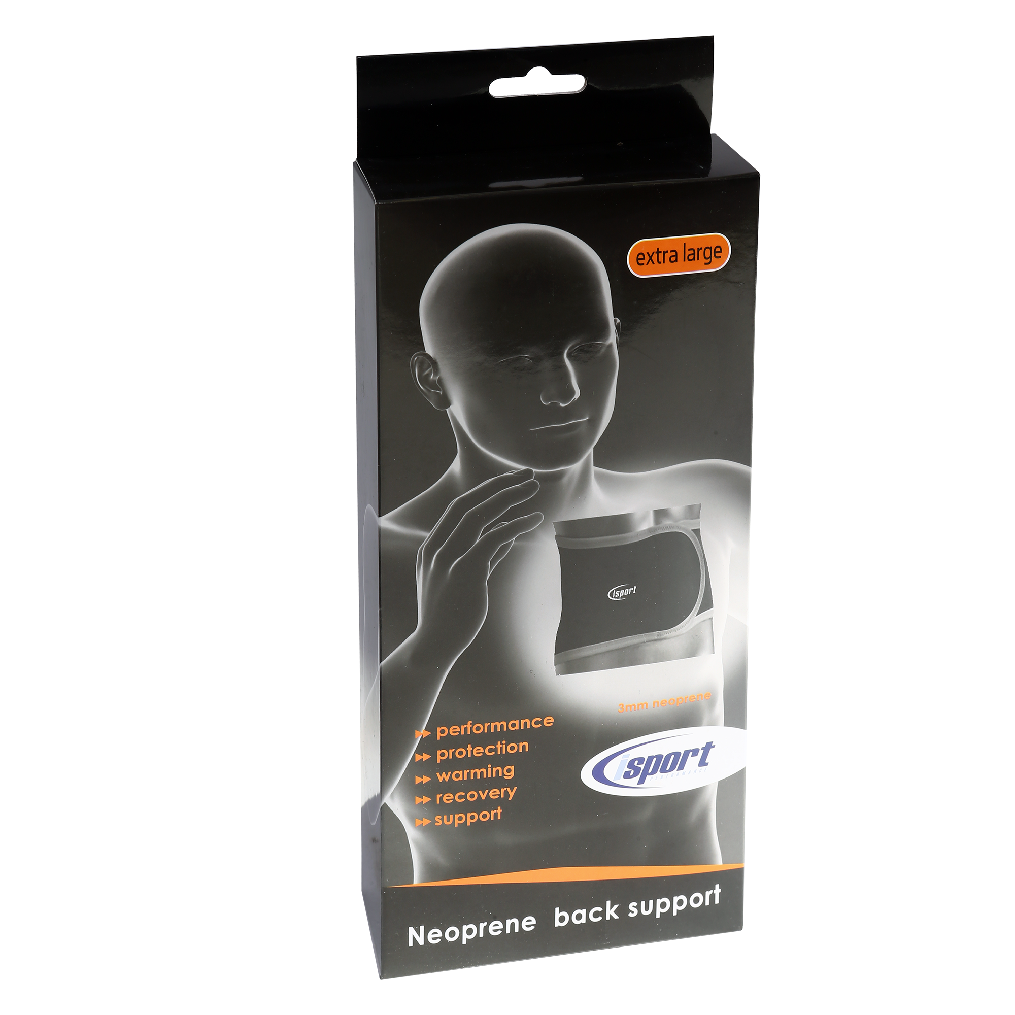 Neoprene lumbar support belt