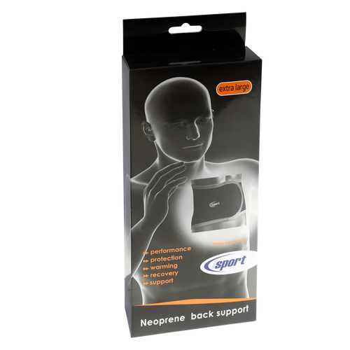 Neoprene lumbar support belt