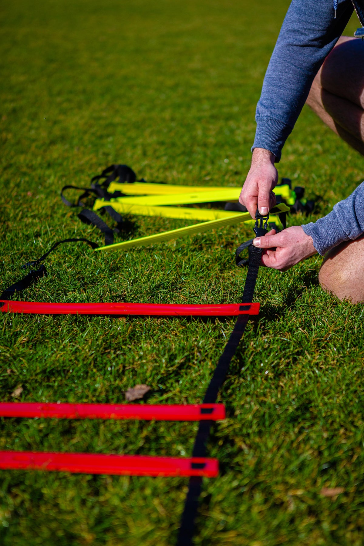 Verstelbare loopladder 4m met draagtas