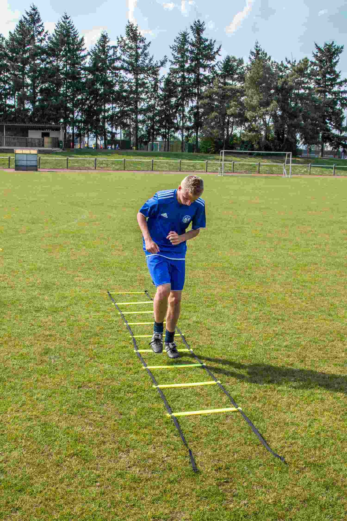 Verstelbare loopladder 4m met draagtas